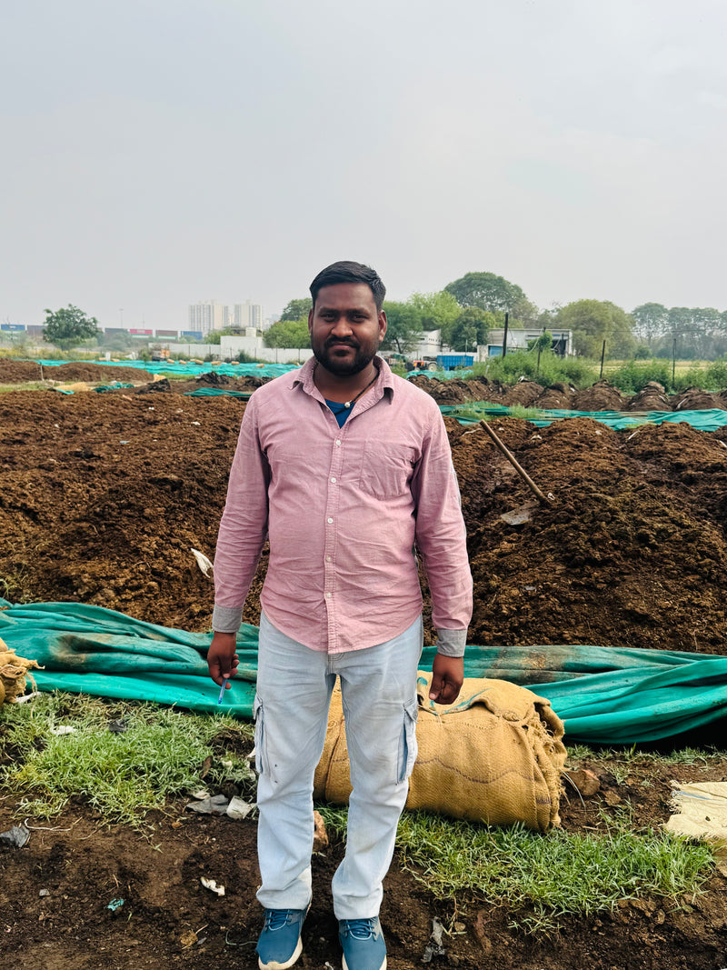 Dedicated hands behind our compost quality